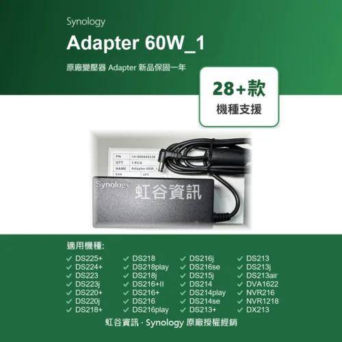 Synology adapter 60w_1
