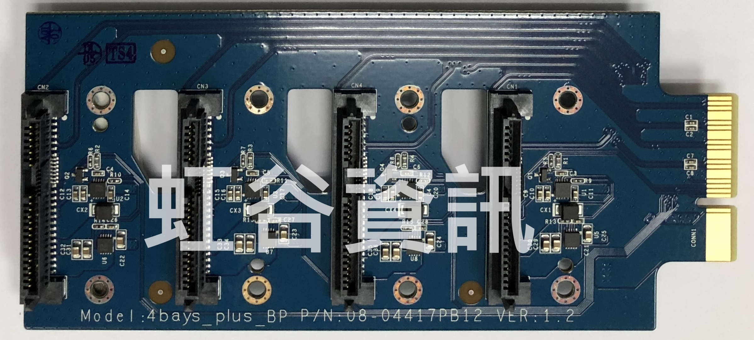 Synology DS918+ SATA BP 原廠硬碟背板