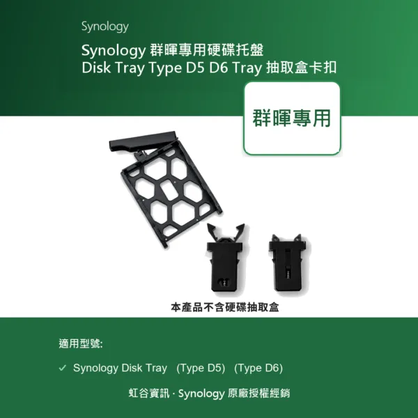 Synology 硬碟抽取盒 Synology 硬碟抽取盒