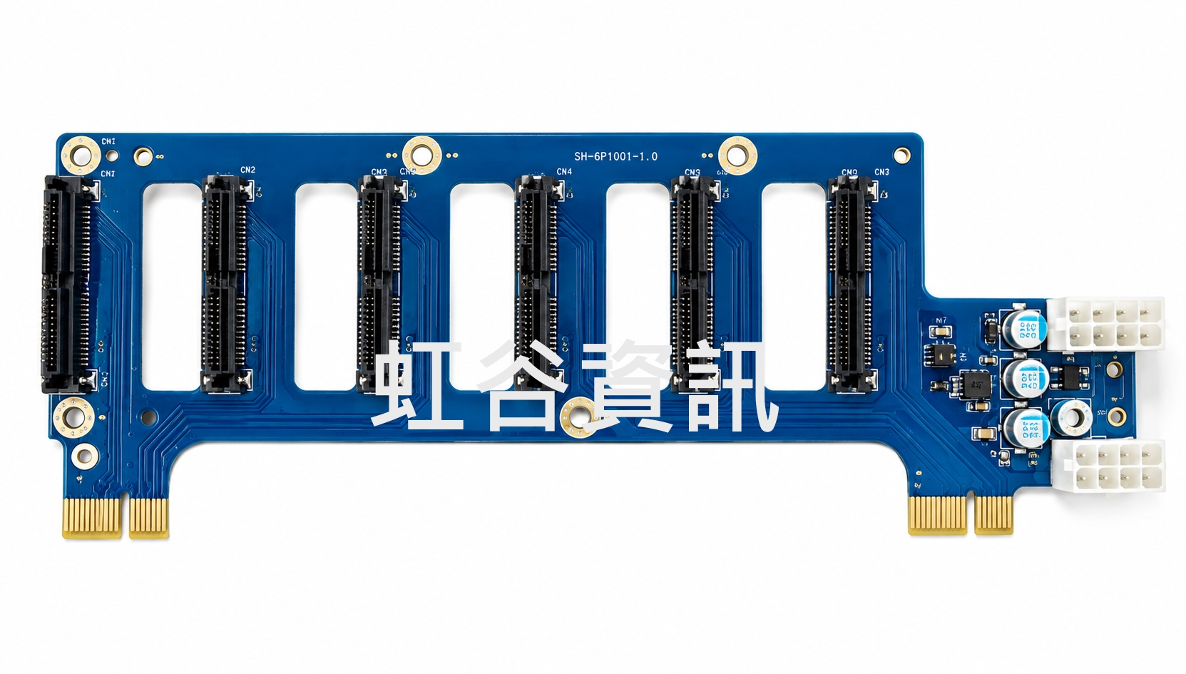 Synology DS1019+ SATA BP 原廠硬碟背板